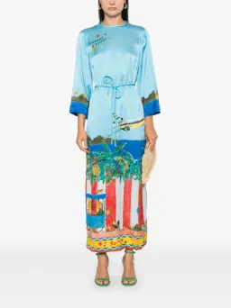 Alemais All Aboard Midi Dress Multi Size 10 for rent on The Volte - image 2
