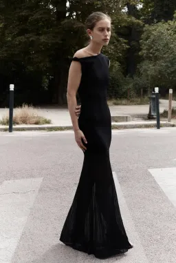 Sir the Label Indigo Twist Dress Black Size 12 for rent on The Volte - image 5