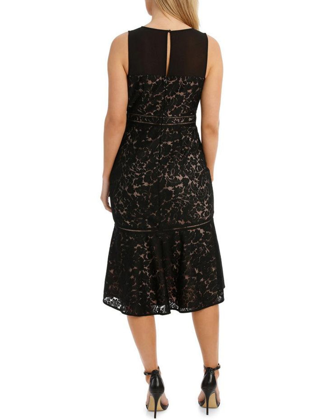 Wayne Cooper Black Lace Midi 18 for rent on The Volte - main image