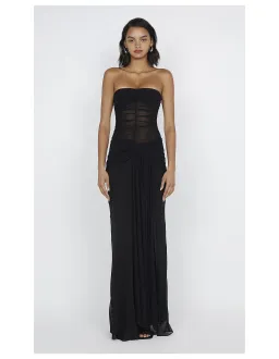 BEC & BRIDGE NOEMI BLACK STRAPLESS DRESS BLACK SIZE AU 10 for rent on The Volte - image 4