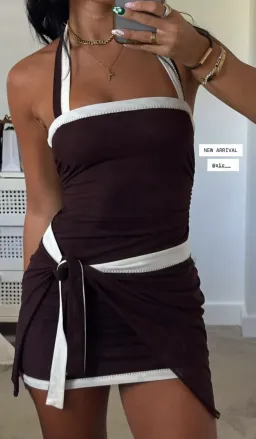 SIR the Label Jacques Mini Dress - Size 2 for rent on The Volte - image 3