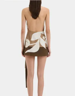Exclusive SIR Portia Wrap Halter Mini Dress - Size 1 for rent on The Volte - image 6
