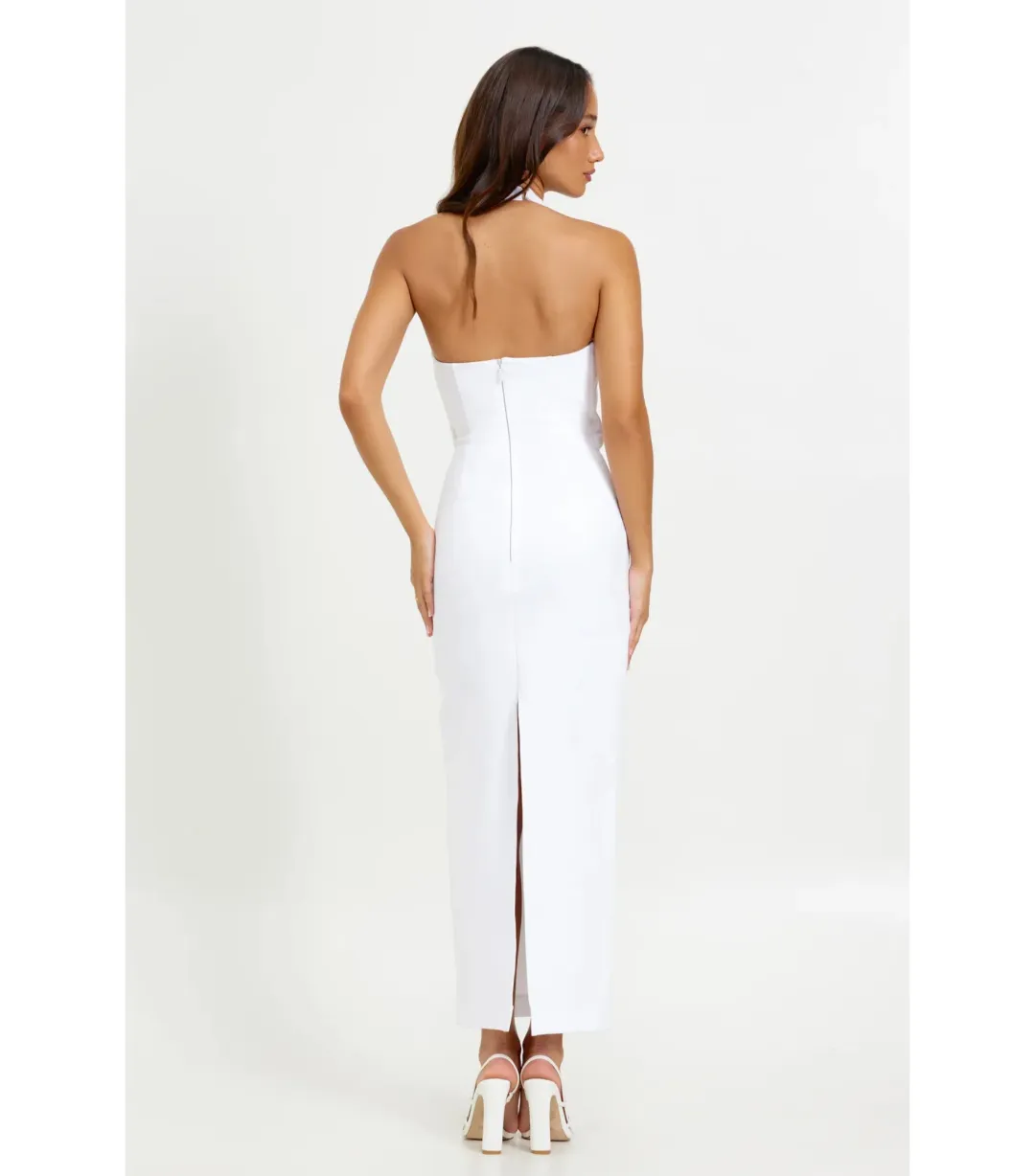 Lexi Pirro Dress White Size AU 8 for rent on The Volte - main image