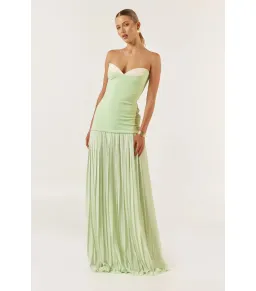 She Is OLLÁ Nicolette Dress Green Size S / AU 8 for rent on The Volte - image 3