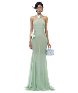 Huelleyrose Darya Dress Green Size AU 8 for rent on The Volte - image 2