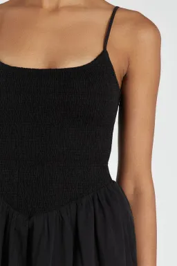 DISSH Milano Cotton Midi Dress Black Size 8 for rent on The Volte - image 6