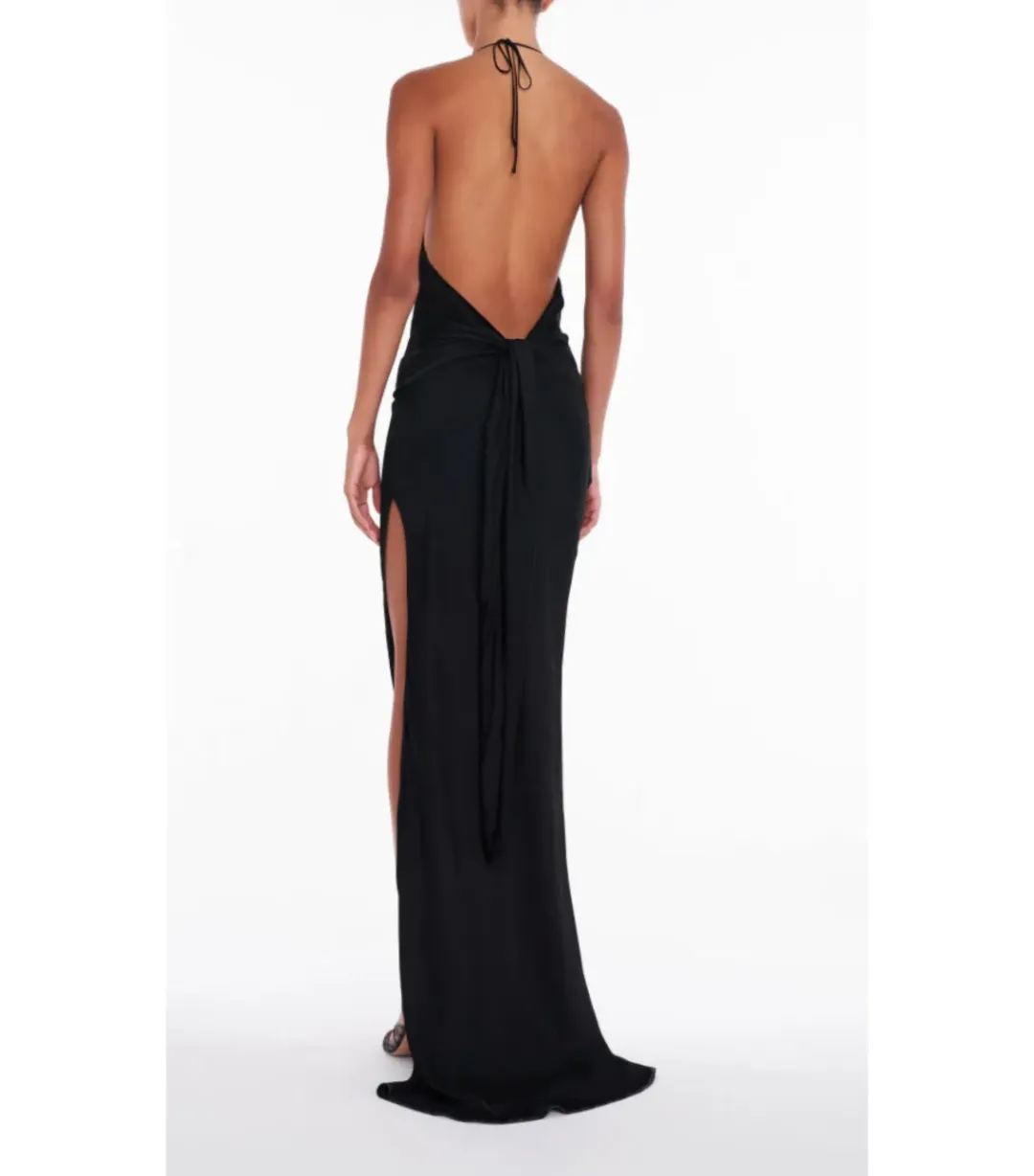 Rat & Boa Orchid Dress Black Size AU 8 for rent on The Volte - main image