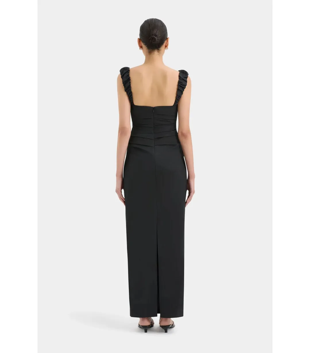 Sir the Label Azul Balconette Gown Black Size AU 8 for rent on The Volte - main image