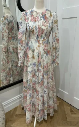 Zimmermann Bowie Shirred Floral Maxi Dress for rent on The Volte - image 1