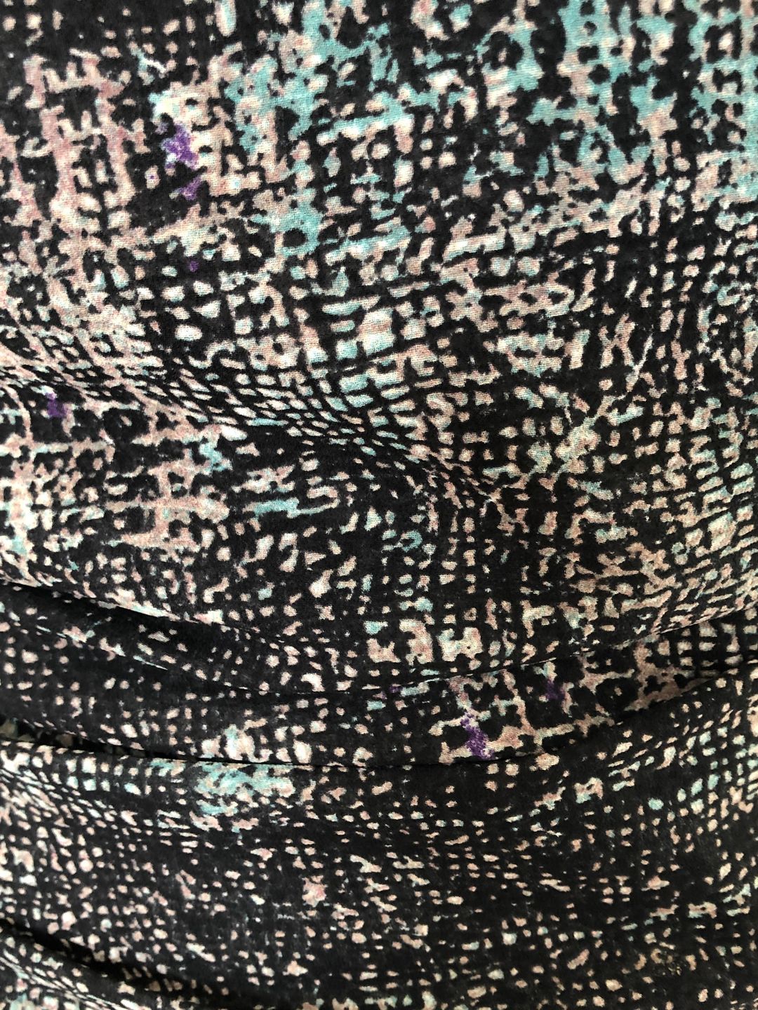 Iro Print Dress Heidi Black Grey Size 10 for rent on The Volte - main image