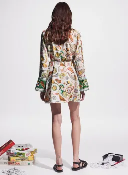 Alemais Arcade Mini Dress Multi Size 16 for rent on The Volte - image 2