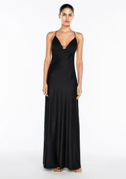 Manning Cartell Liquid Asset Slip Dress Black Size 8 for rent on The Volte - image 5