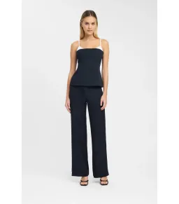 Kookai Ariel Contrast Top Black Size 38 / AU 10 for rent on The Volte - image 1
