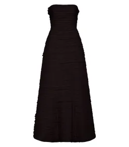 Aje Soundscape Maxi Dress Black Size AU 10  for rent on The Volte - image 4