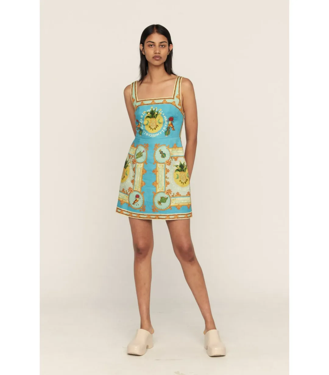 Alemais La Musica Mini Dress Exclusive Multi Size AU 8 for rent on The Volte - main image