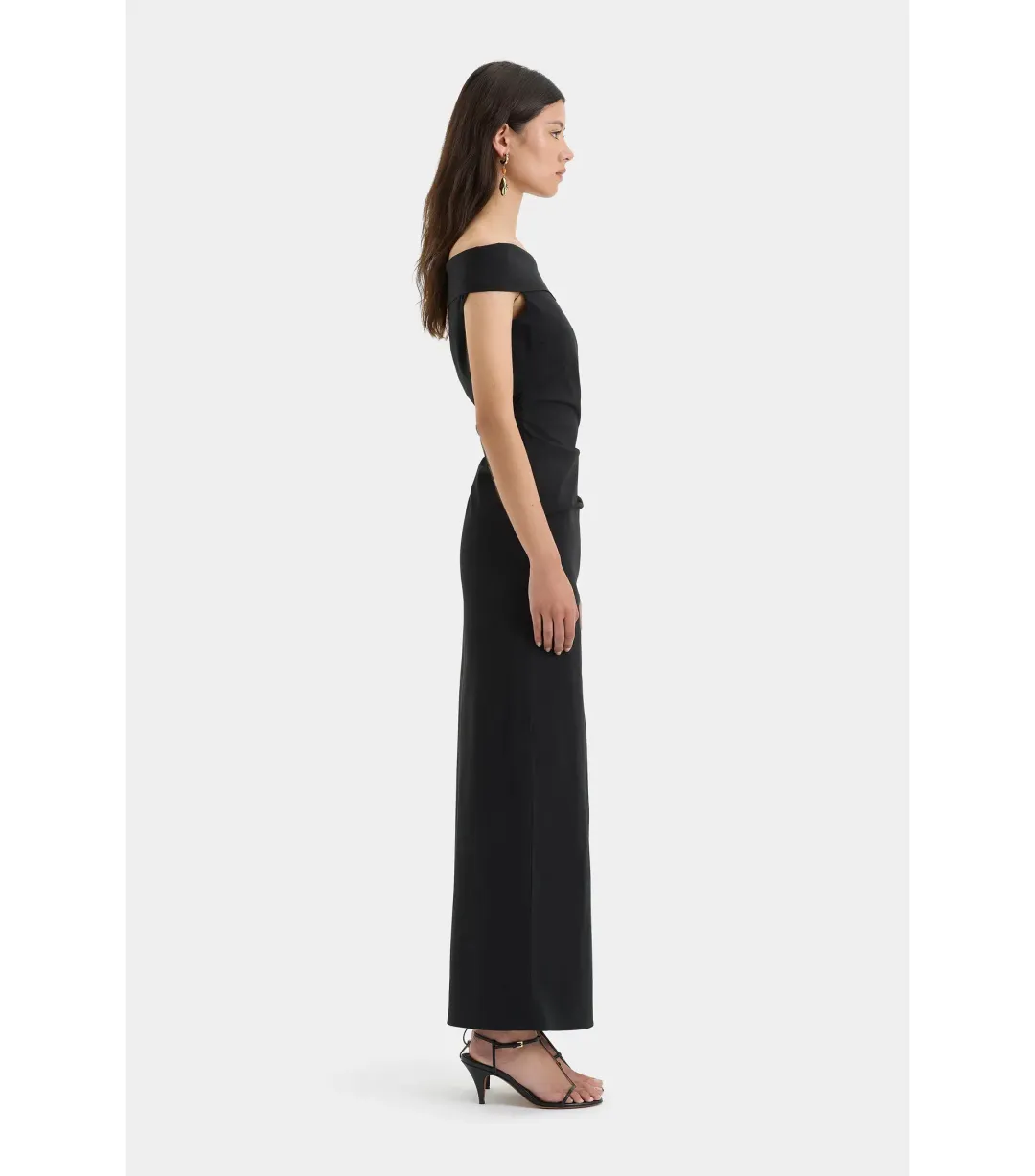 Sir the Label Dahlia Gown Black Size AU 12 for rent on The Volte - main image