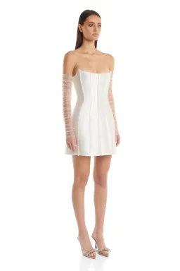 Eliya The Label Kayla Dress White Size 10  for rent on The Volte - image 2