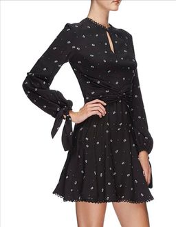 Lover the Label Foulard Mini Dress Black Size 12 for rent on The Volte - image 5