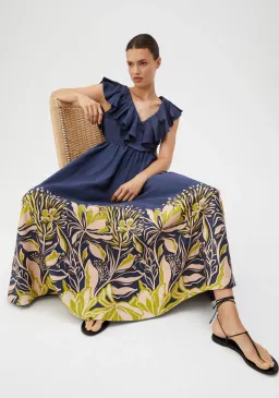 Morrison Valencia Maxi Dress Print Size 0/ AU 6 for rent on The Volte - image 1