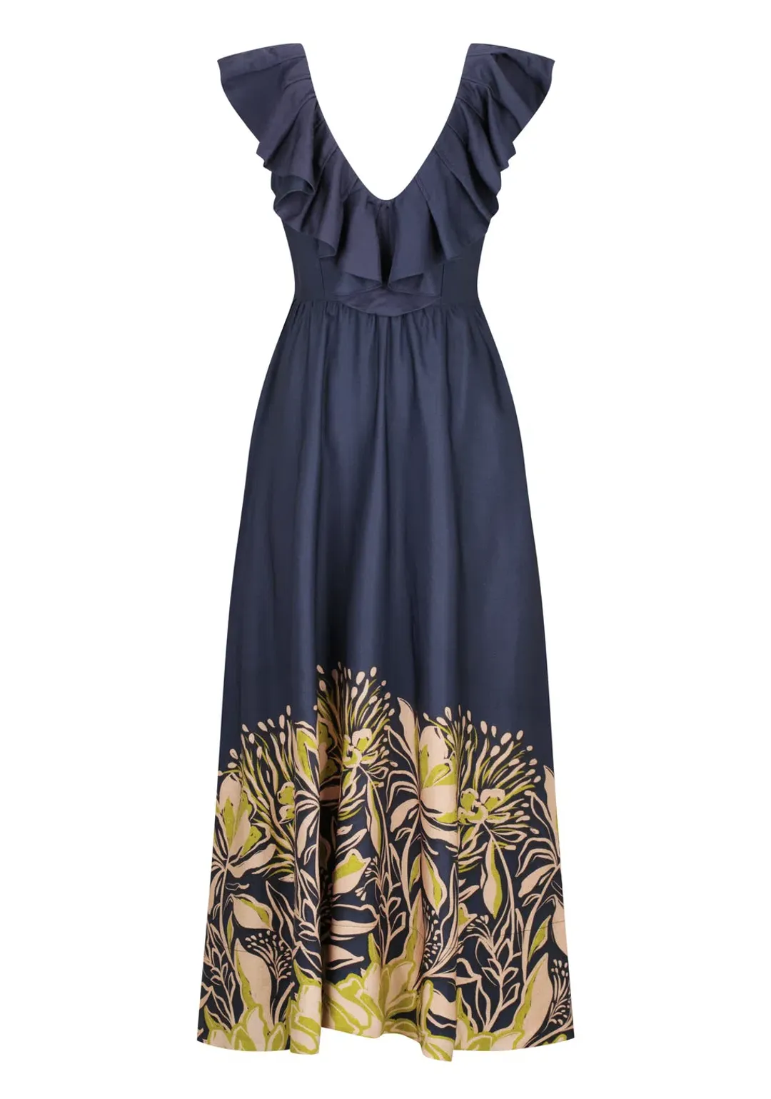 Morrison Valencia Maxi Dress Print Size 0/ AU 6 for rent on The Volte - main image