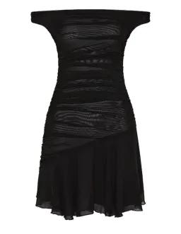 Isabelle Quinn Meghan Mini Dress Black Size 8  for rent on The Volte - image 3