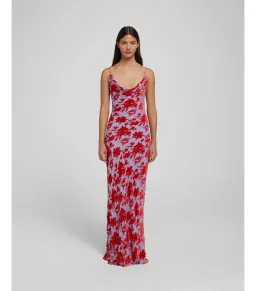 Rat & Boa Athena Maxi Dress Size in Red Small / AU 8 for rent on The Volte - image 2