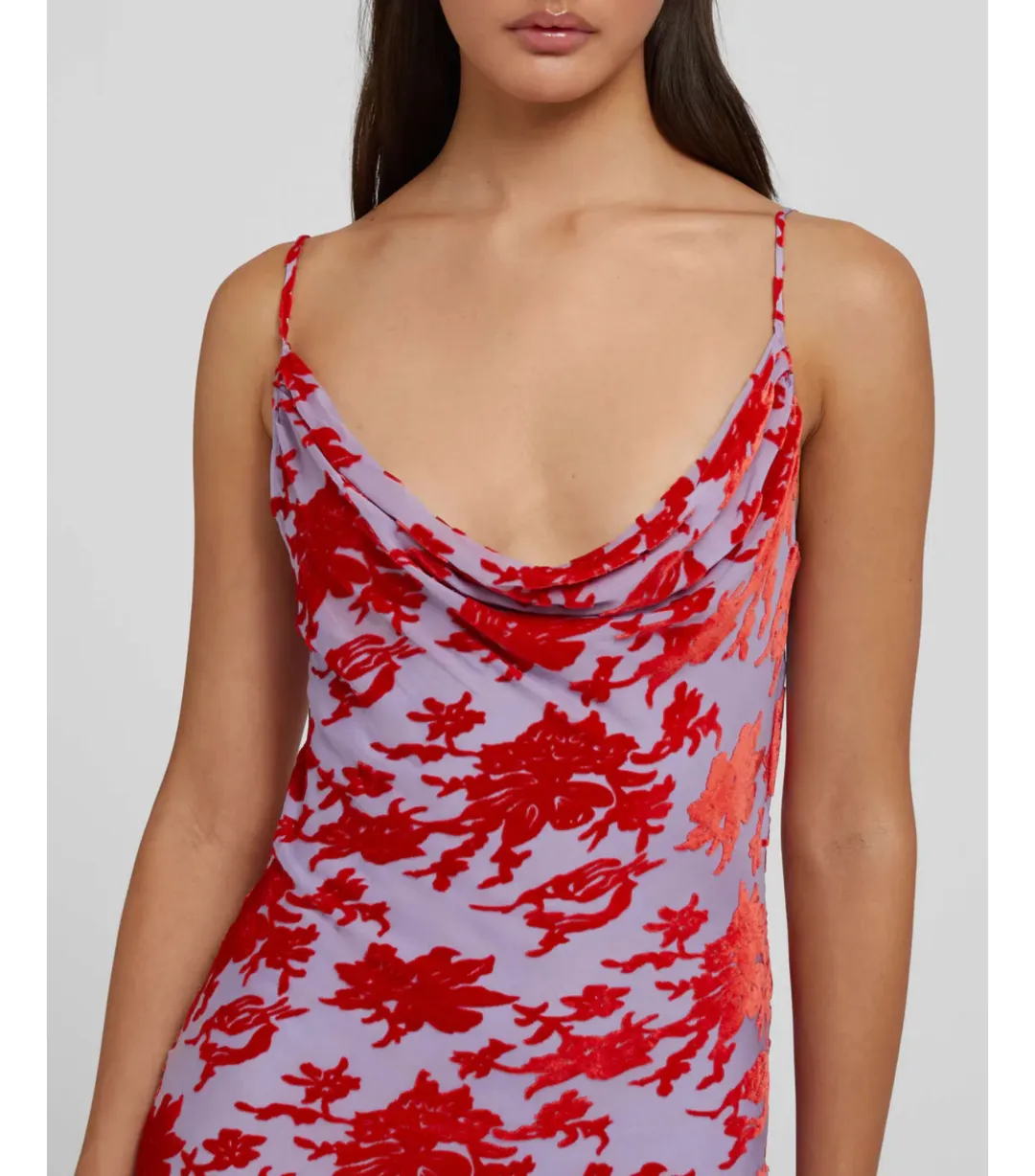 Rat & Boa Athena Maxi Dress Size in Red Small / AU 8 for rent on The Volte - main image