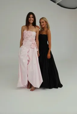 Aje Splendour Flower Gown Pastel Pink Size AU 8   for rent on The Volte - image 9