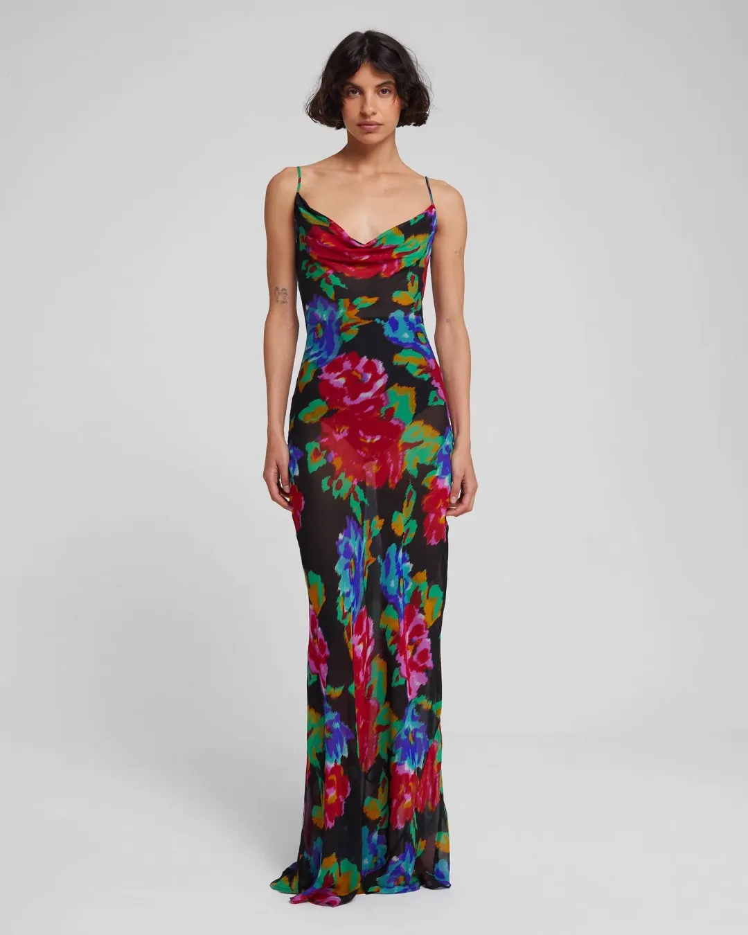 Rat & Boa Casablanca Maxi Dress Floral Size XS / AU 6 for rent on The Volte - main image