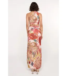 She Is OLLÁ Ophelia Midi Dress in Victor Print Size M / AU 10 for rent on The Volte - image 4