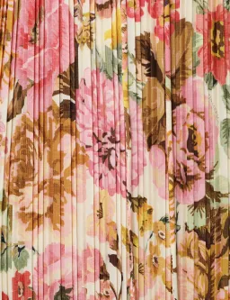 Zimmermann Golden Pleated Slip Dress in Pink Rose Size 2 / AU 12 for rent on The Volte - image 5