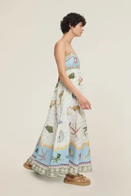 Alemais Bath House Sundress Print Size 16 for rent on The Volte - image 5
