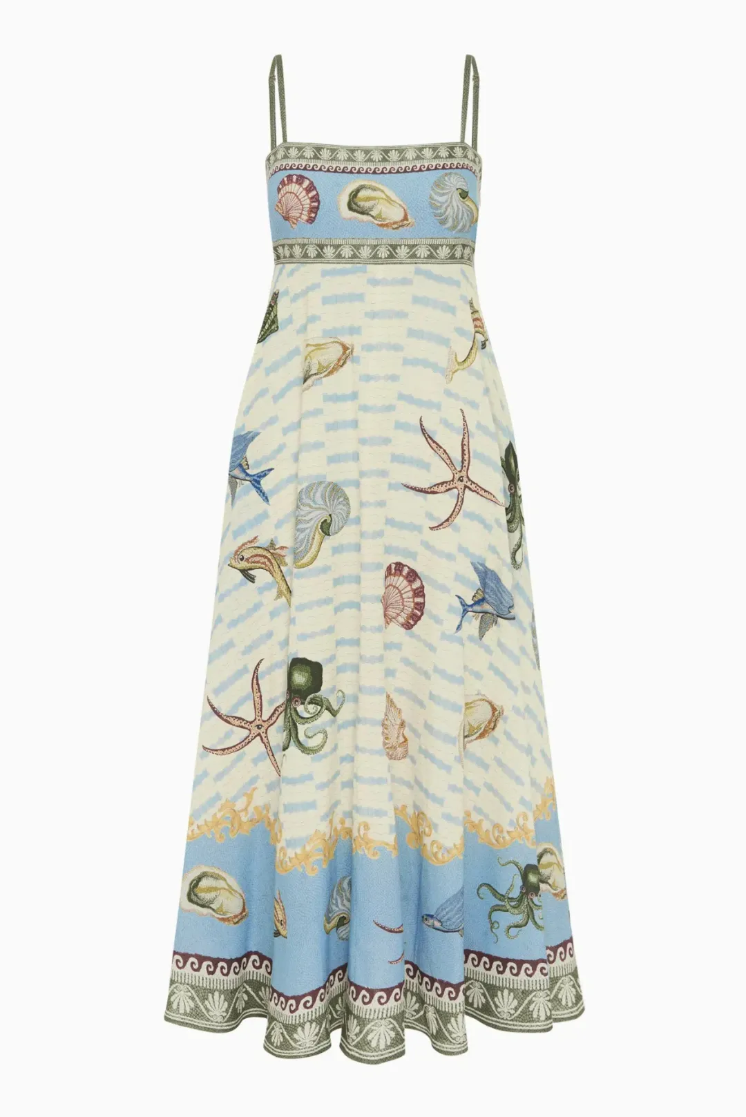 Alemais Bath House Sundress Print Size 16 for rent on The Volte - main image
