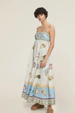Alemais Bath House Sundress Print Size 16 for rent on The Volte - image 6