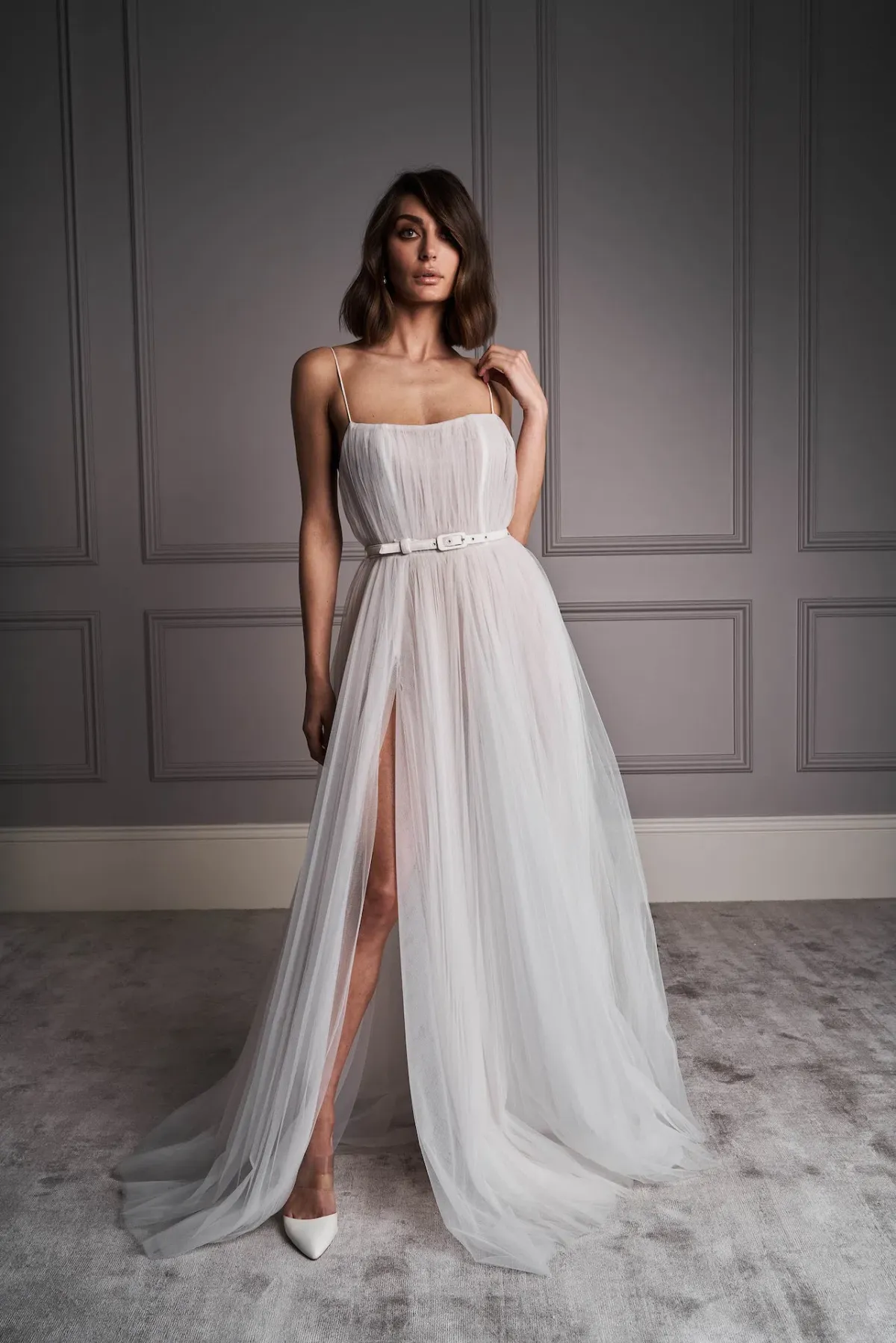 Leah Da Gloria Harley Gown White Size 10 for rent on The Volte - main image