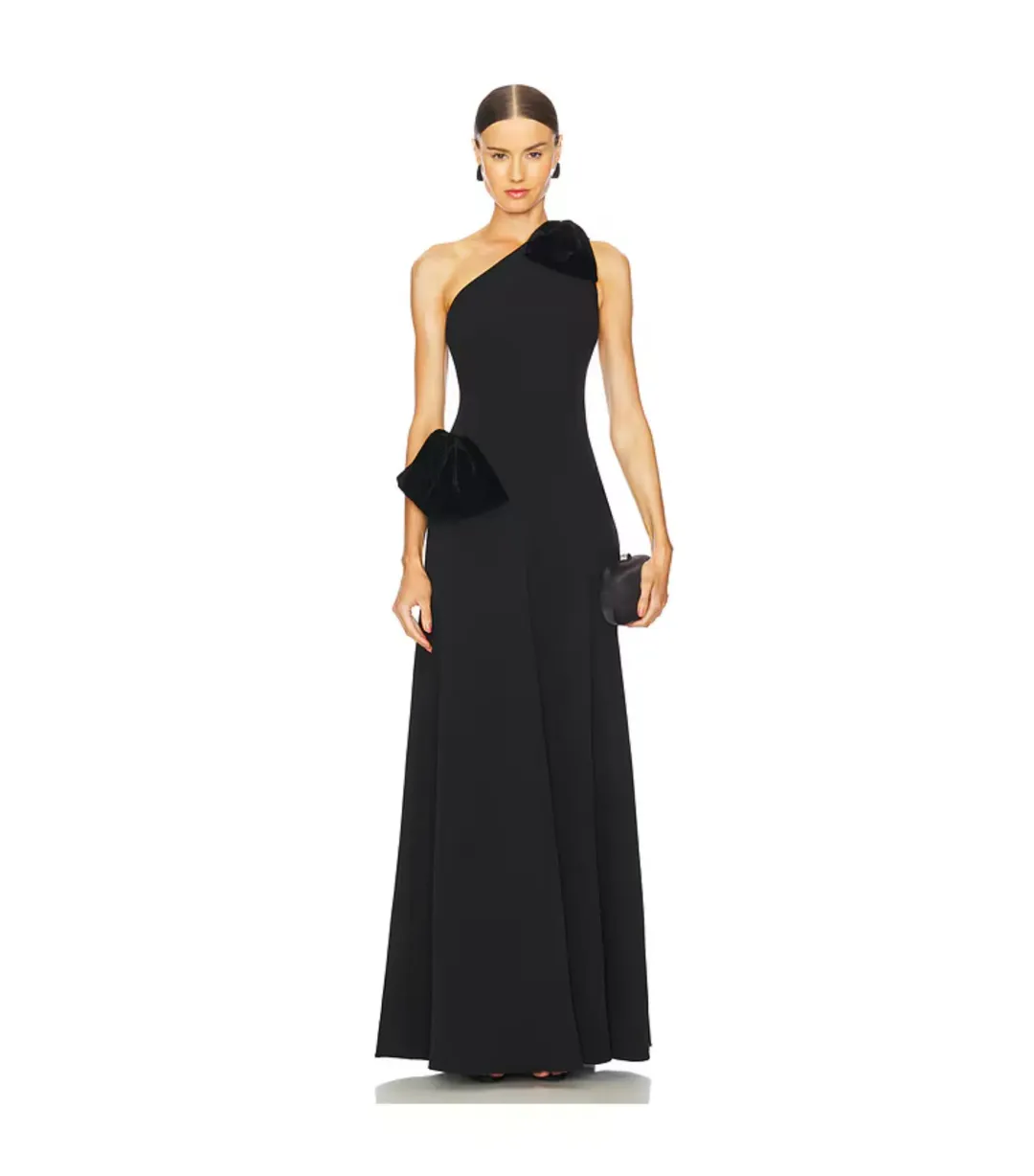 Lovers + Friends Coen Gown Black Size S / AU 8 for rent on The Volte - main image