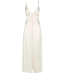 Shona Joy La Lune Cocktail Midi Dress in Cream Size AU 8  for rent on The Volte - image 5