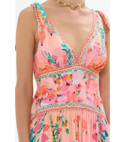 Camilla Tie Shoulder Dress in Sister Sunset Size AU 10 for rent on The Volte - image 4