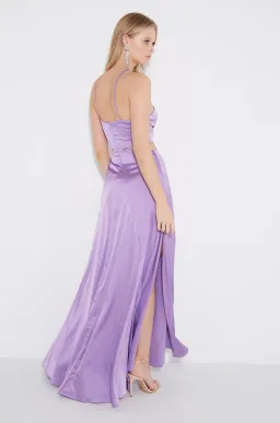 Sonya Moda Zena Maxi Gown Lilac Purple Size 6 for rent on The Volte - image 3