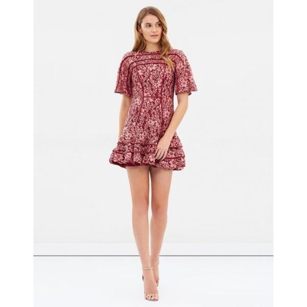 Dreamers Lace Mini Dress for rent on The Volte - main image