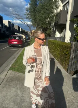 Roame Bazaar Maxi Dress in Roaming Horses Chestnut Size 2 / AU 10 for rent on The Volte - image 4