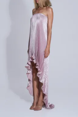 L'Idee Feminite Gown in Dusty Shimmer Size 12 for rent on The Volte - image 4