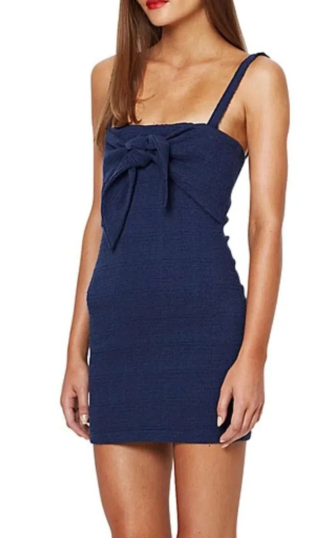 Bec & Bridge Under Eave Mini Dress in Blue Size 8 for rent on The Volte - main image
