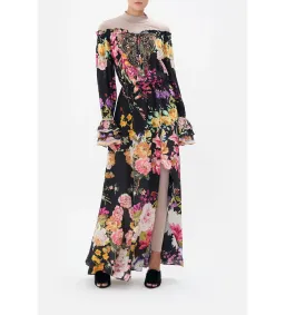 Camilla Drop Shoulder Split Maxi Dress Libertine Lady Size 16 for rent on The Volte - image 2