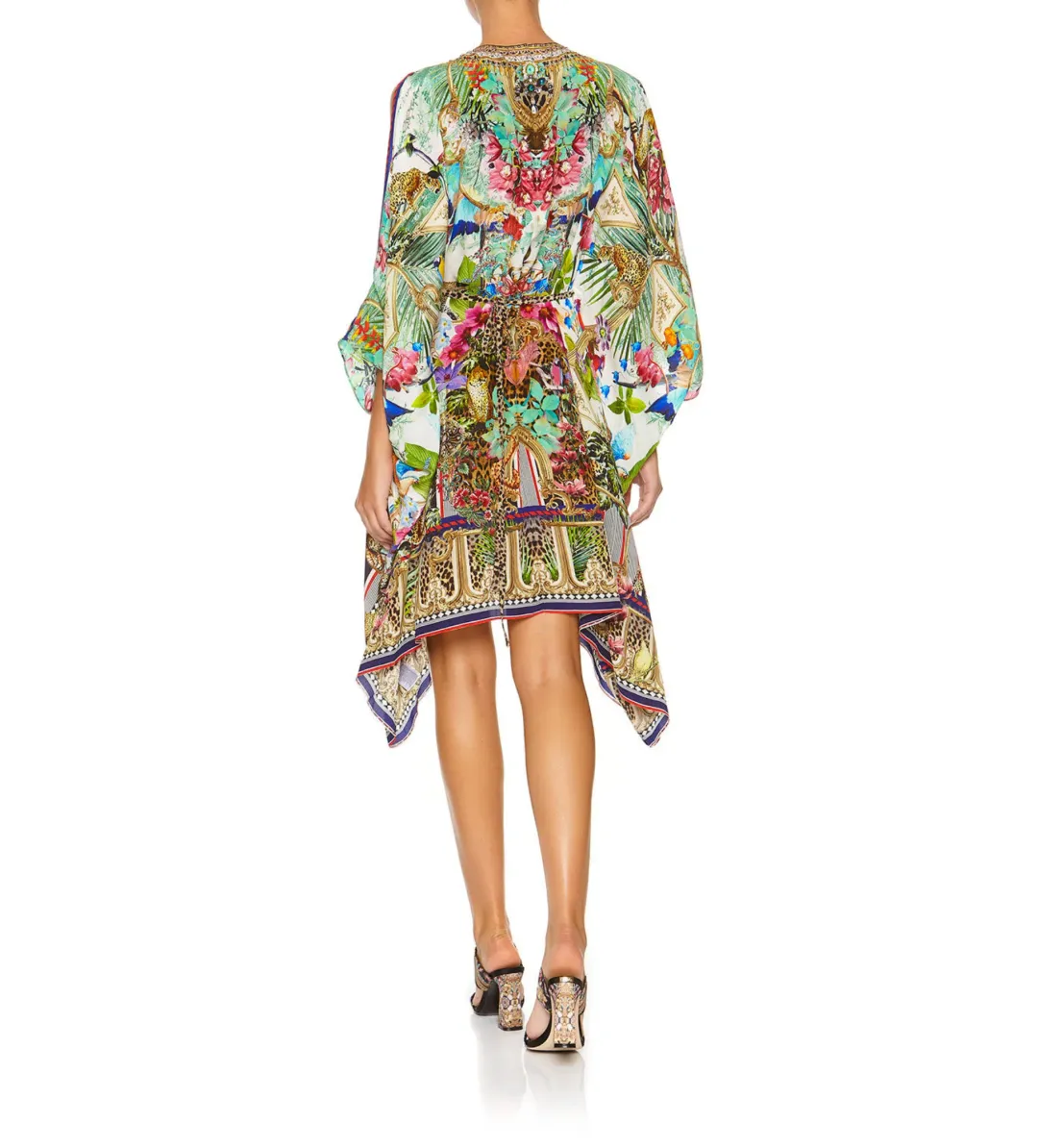 Camilla Champagne Coast Short Kaftan One Size  for rent on The Volte - main image
