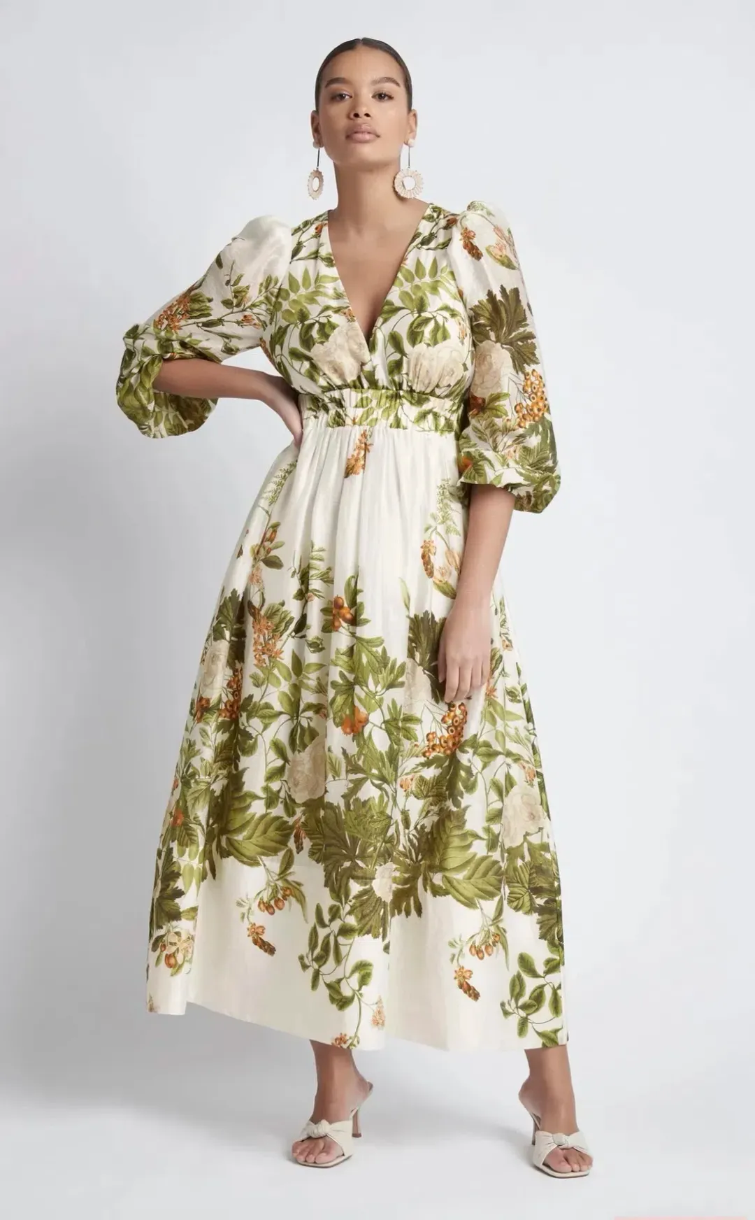 Sheike Garden Of Eden Maxi Dress Print Size 12 for rent on The Volte - main image