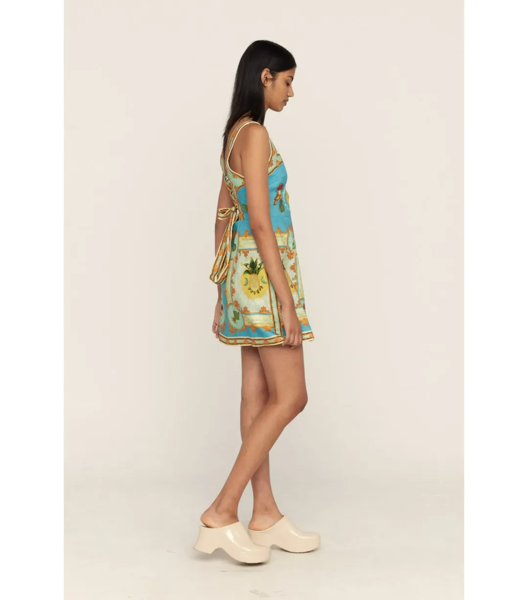 Alémais la Musica Mini Dress Print Size AU 6 for rent on The Volte - main image