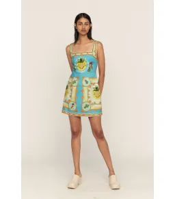 Alémais la Musica Mini Dress Print Size AU 6 for rent on The Volte - image 1