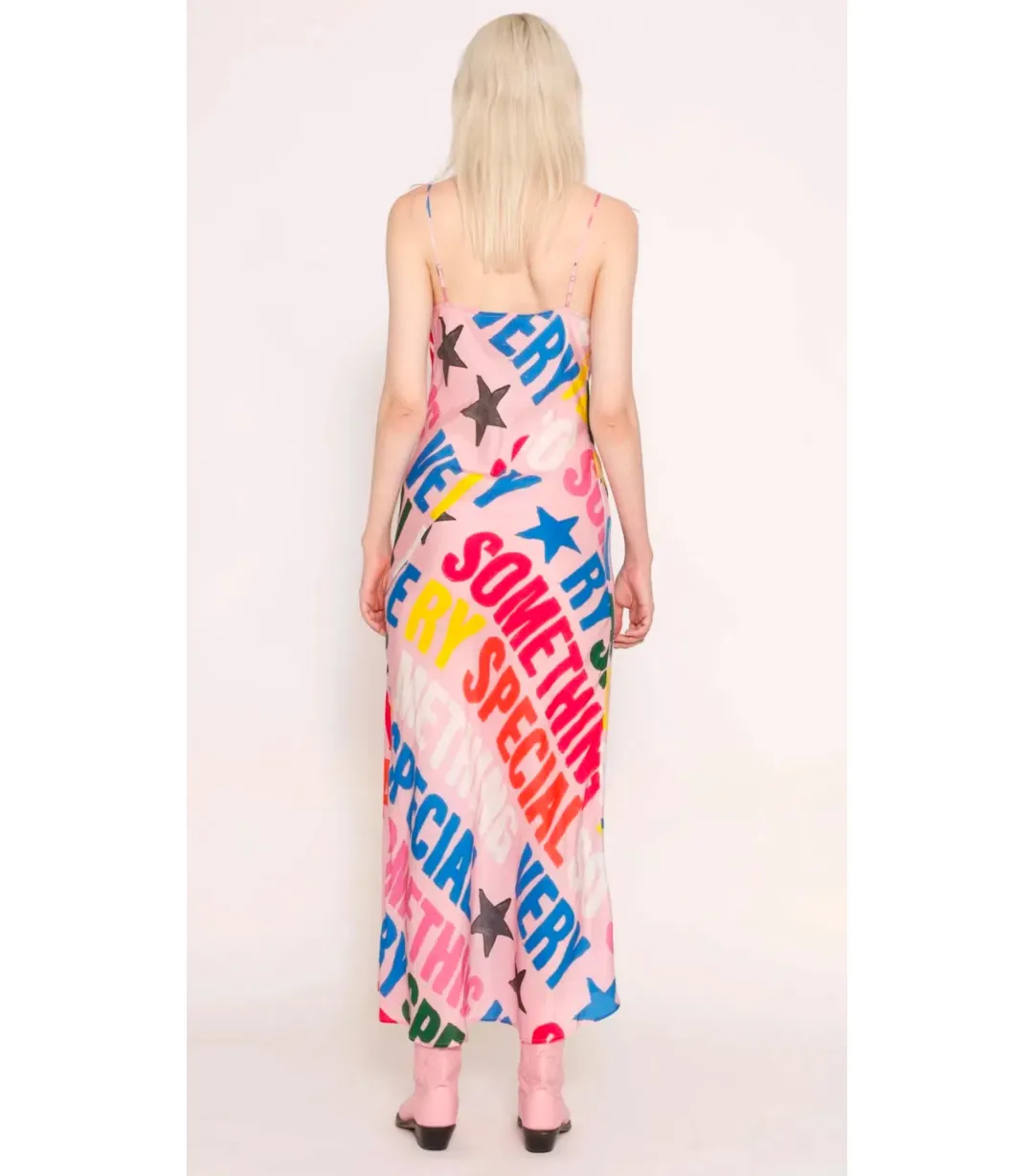 Something Very Special Reddit Slip Dress Multi Size M / AU 10 for rent on The Volte - main image