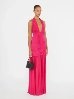 Christopher Esber Orion Gown Magenta Pink Size 8 for rent on The Volte - image 2